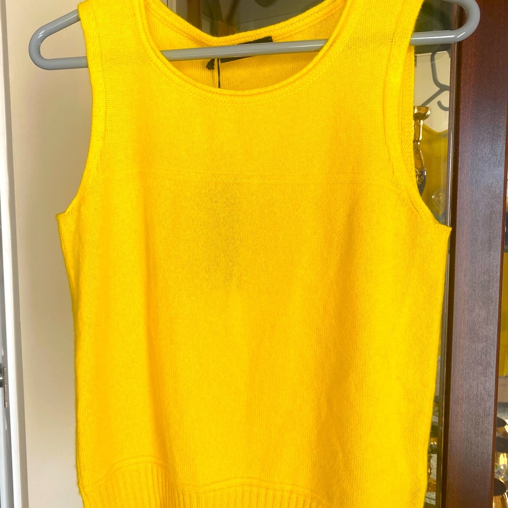 Cashmere Sleveless Shell